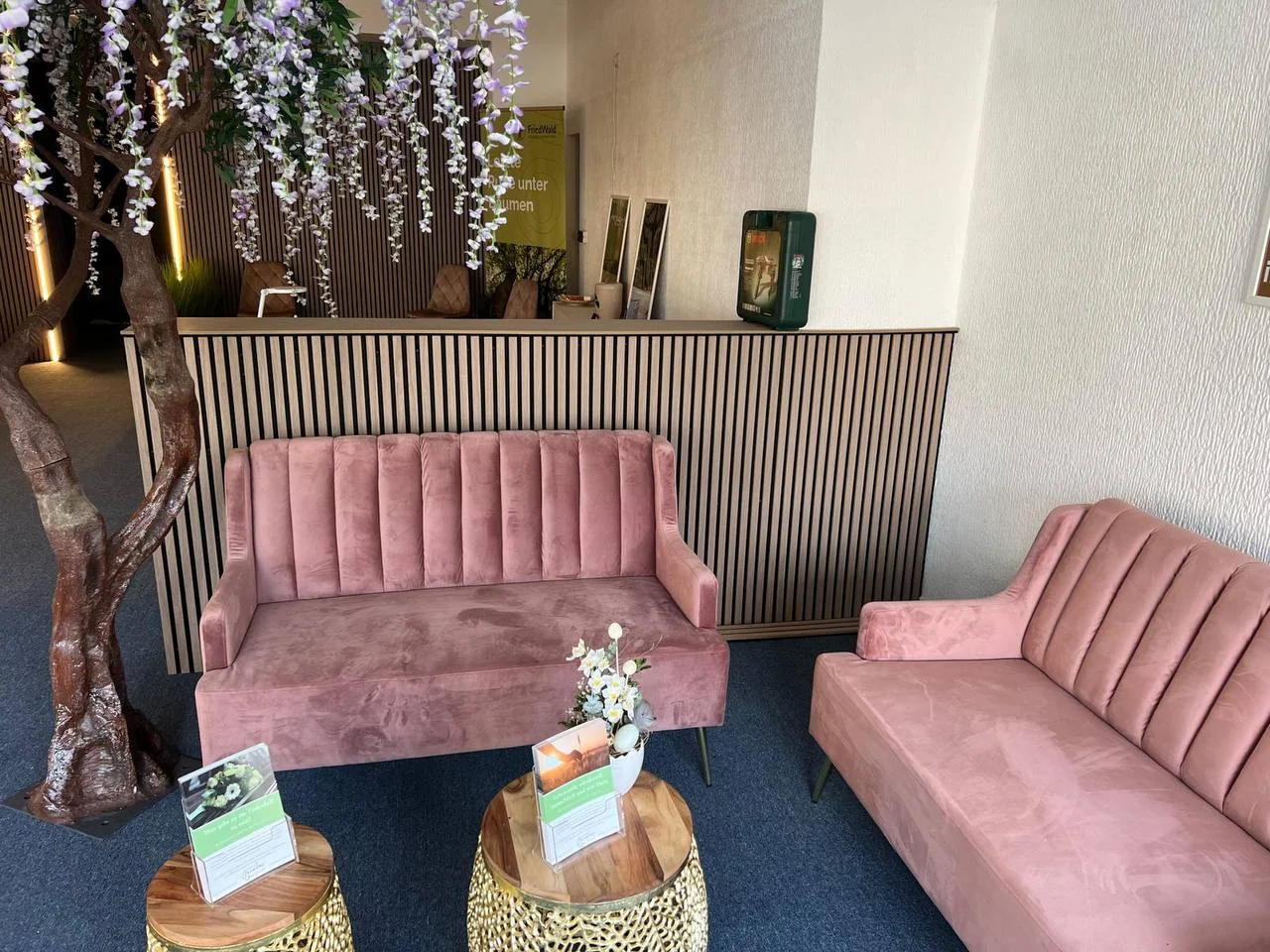 Sitzbereich für persönliche Gespräche in Eppelborn