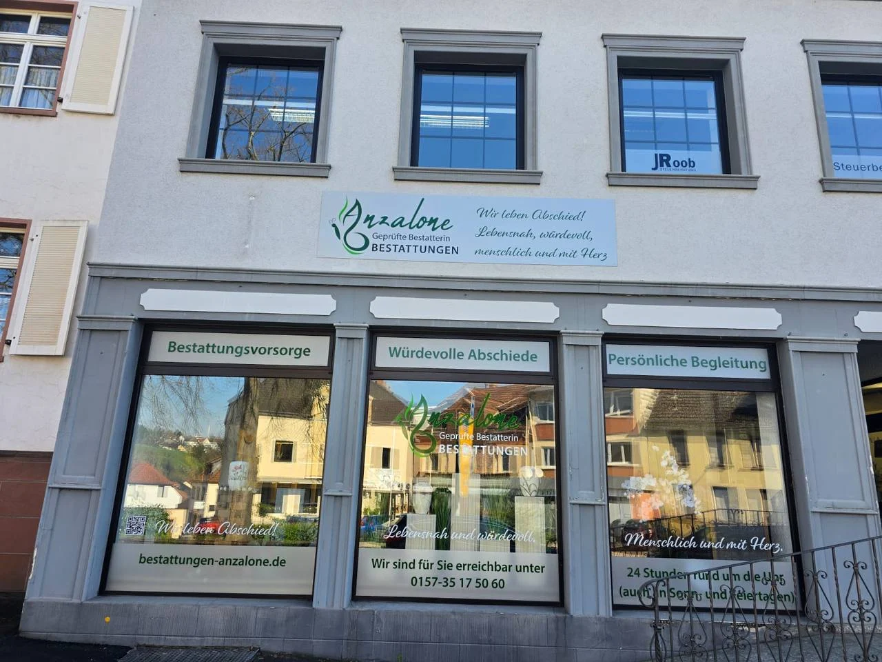 Außenansicht von Bestattungen Anzalone in Eppelborn